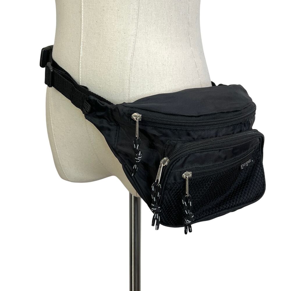 Eastpack Black Nylon Fanny Pack Bag Unisex